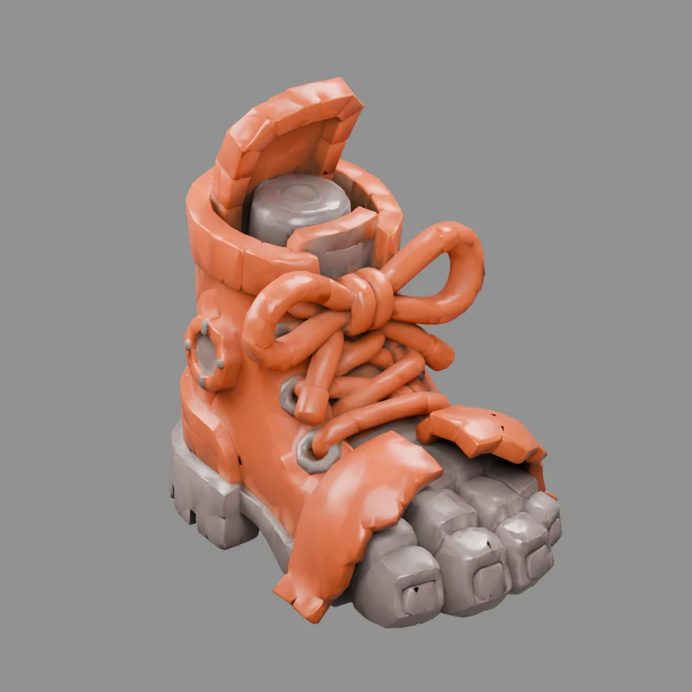 Burst Copper Shoe