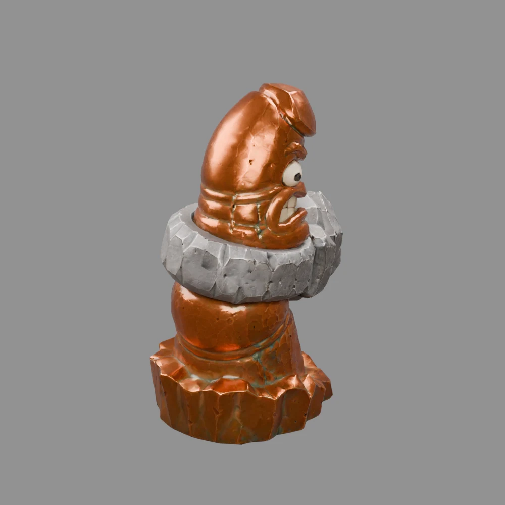 Copper Stone Ring Finger