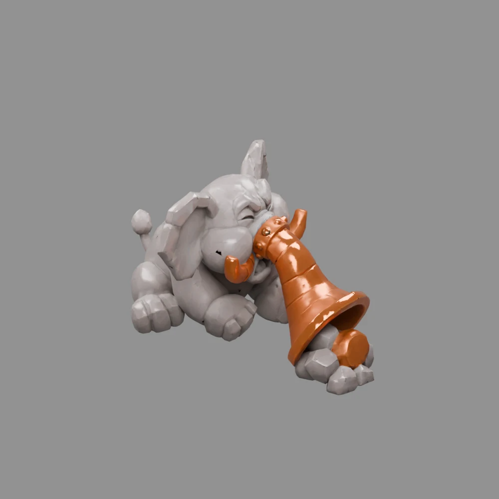 Sneezy Elephant