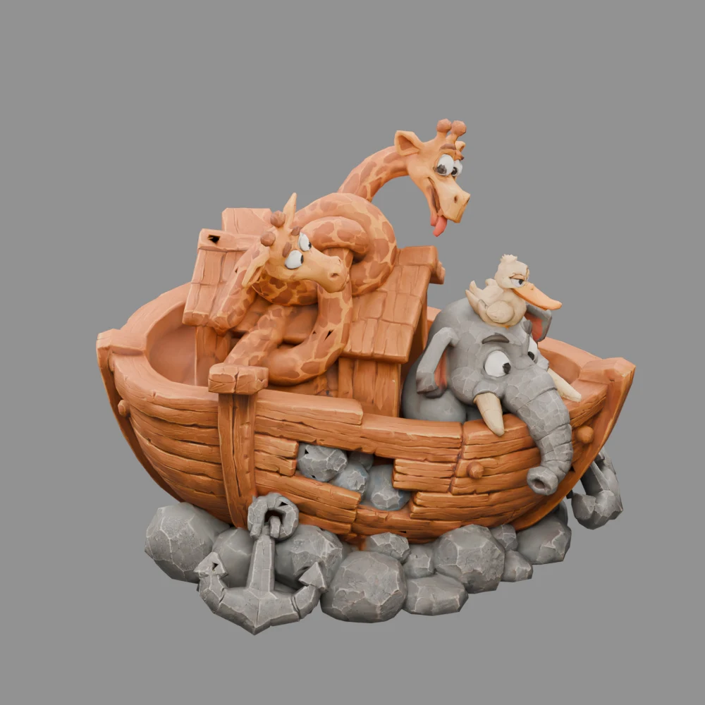 Wood Noahs Ark